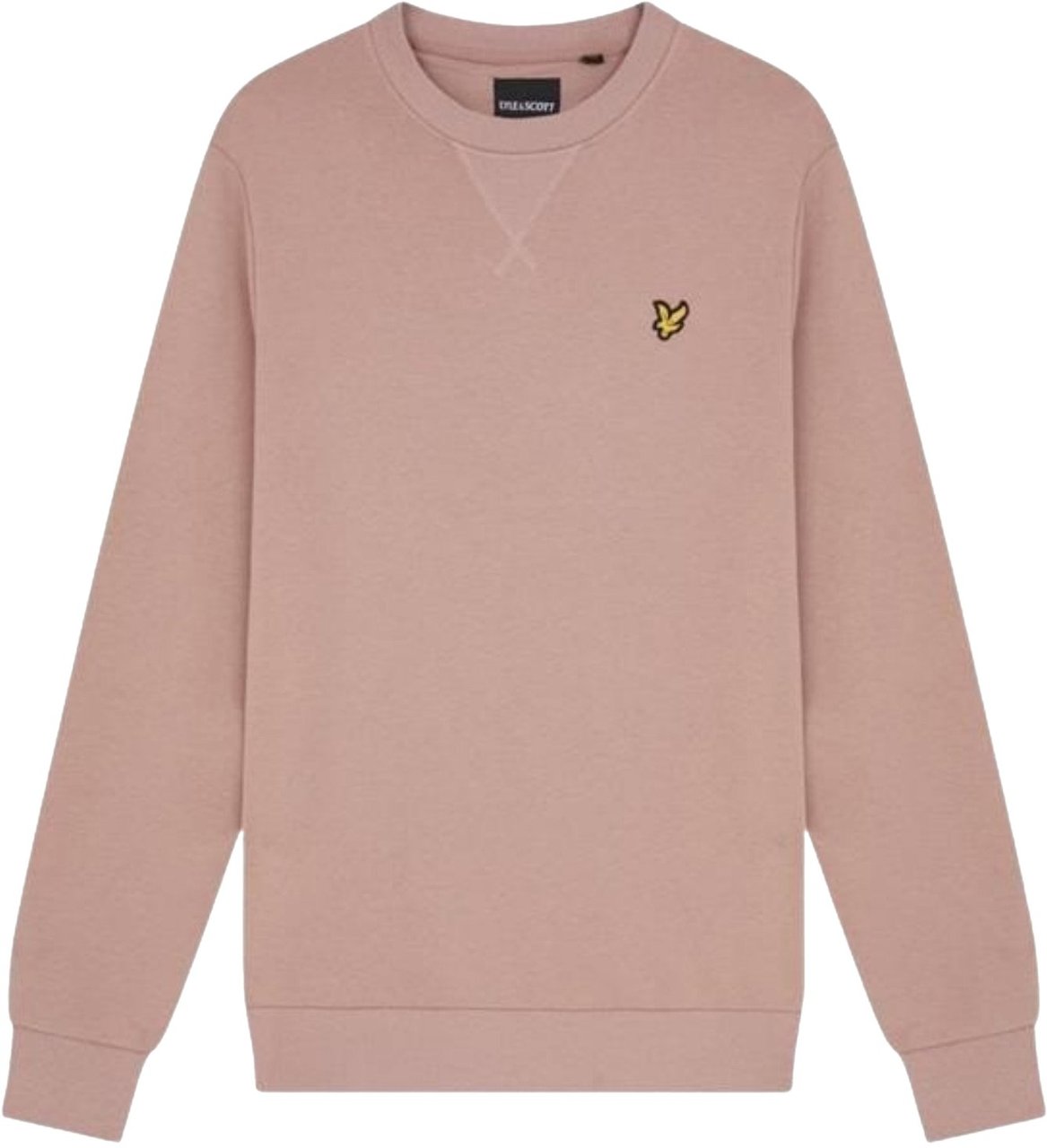 Lyle u0026 Scott Crew Neck Sweater Roze | SALE €59,95 (-25%)