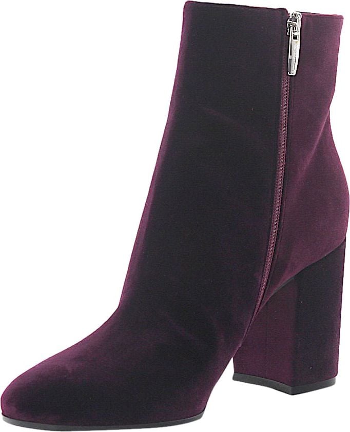 Gianvito Rossi Women Ankle Boots Rolling Suede - Campari Paars