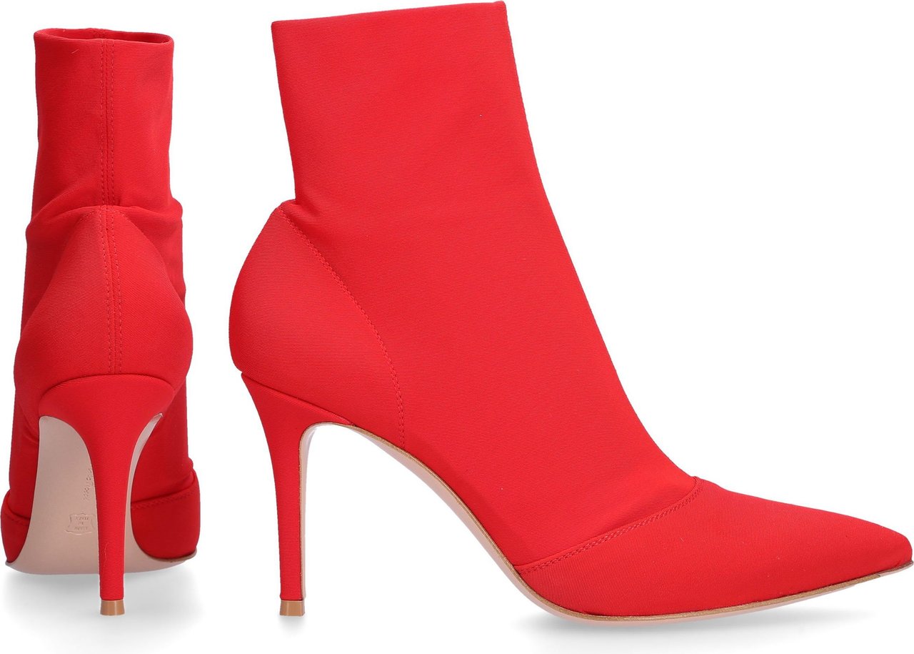 Gianvito Rossi Women Classic Ankle Boots ELITE Polyester - Gospel Rood