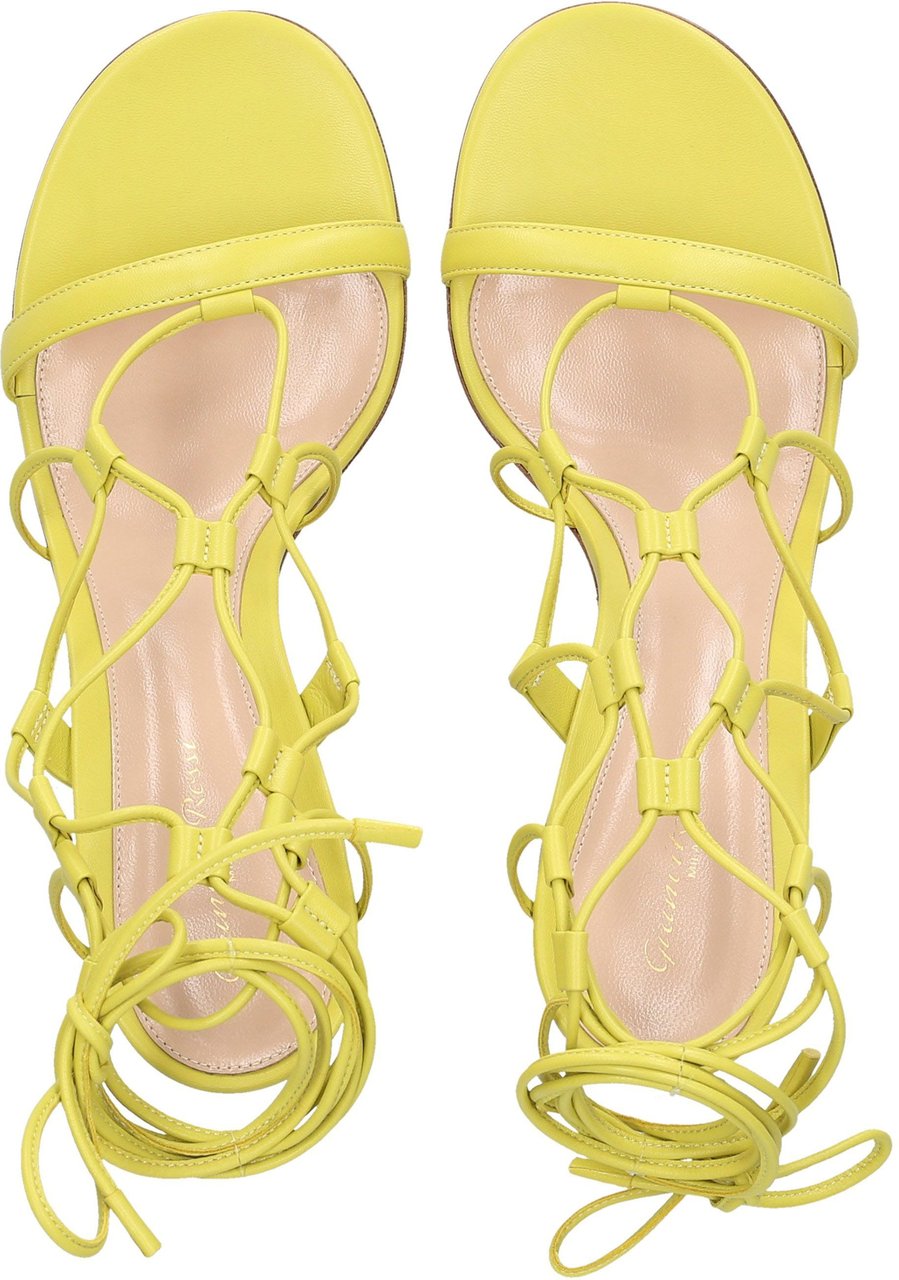 Gianvito Rossi Women Sandals G Nappa Leather - Savoy Geel