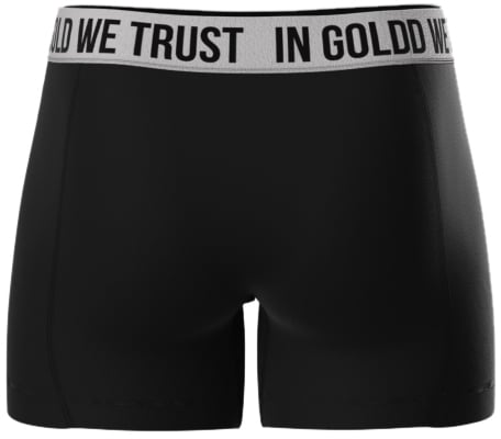 In Gold We Trust Boxershorts 10-Pack Heren Zwart Zwart