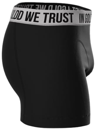 In Gold We Trust Boxershorts 10-Pack Heren Zwart Zwart