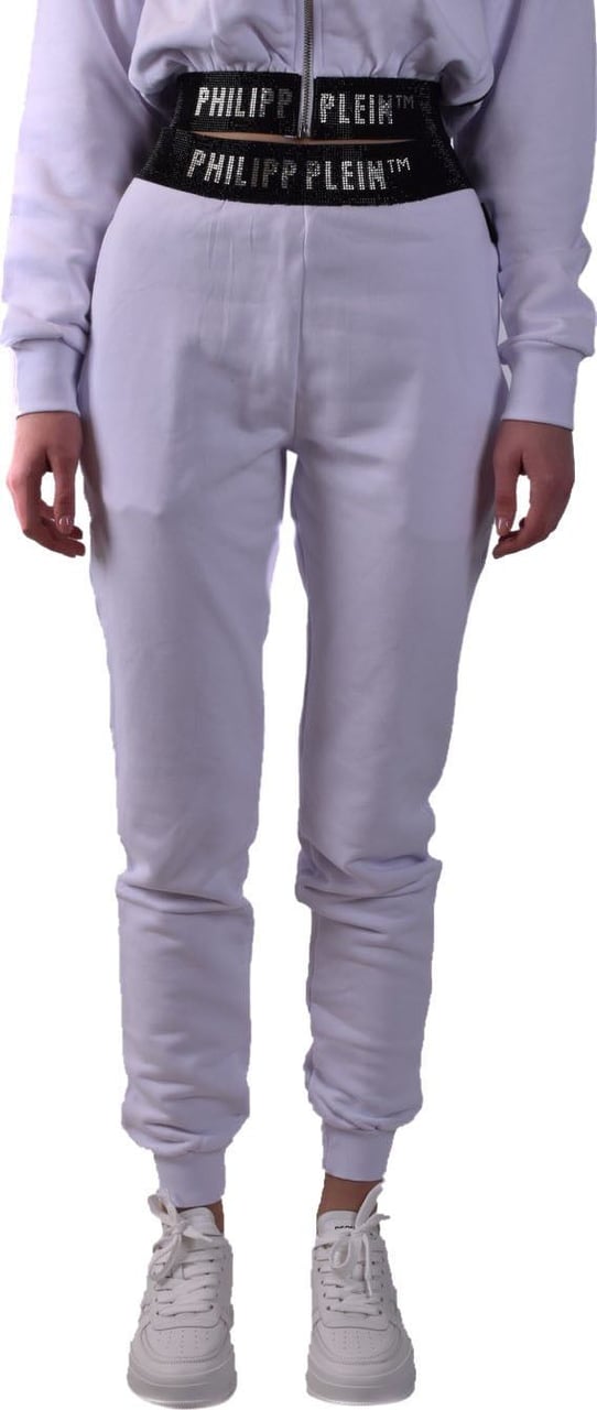 Philipp Plein Trousers White Wit