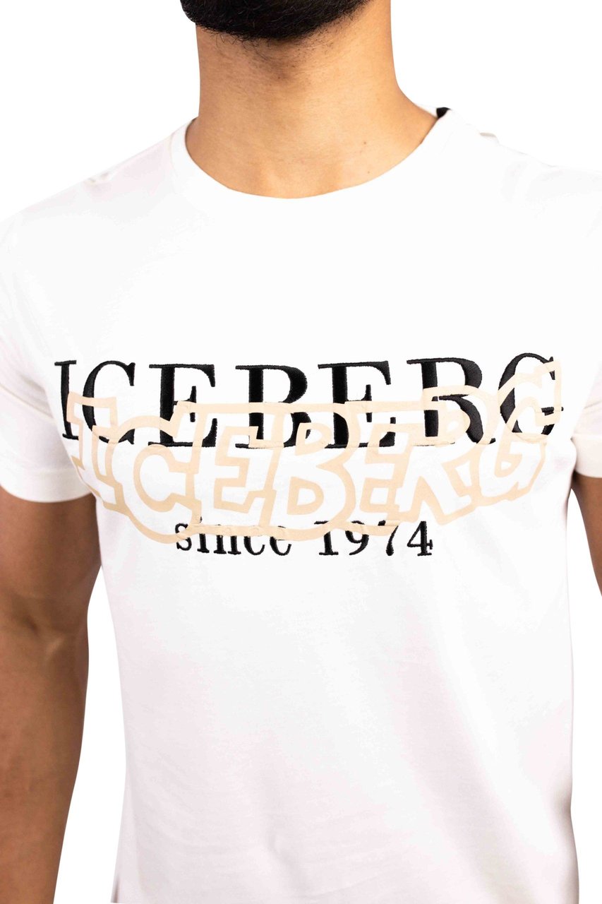 Iceberg T-shirt Ecru Beige