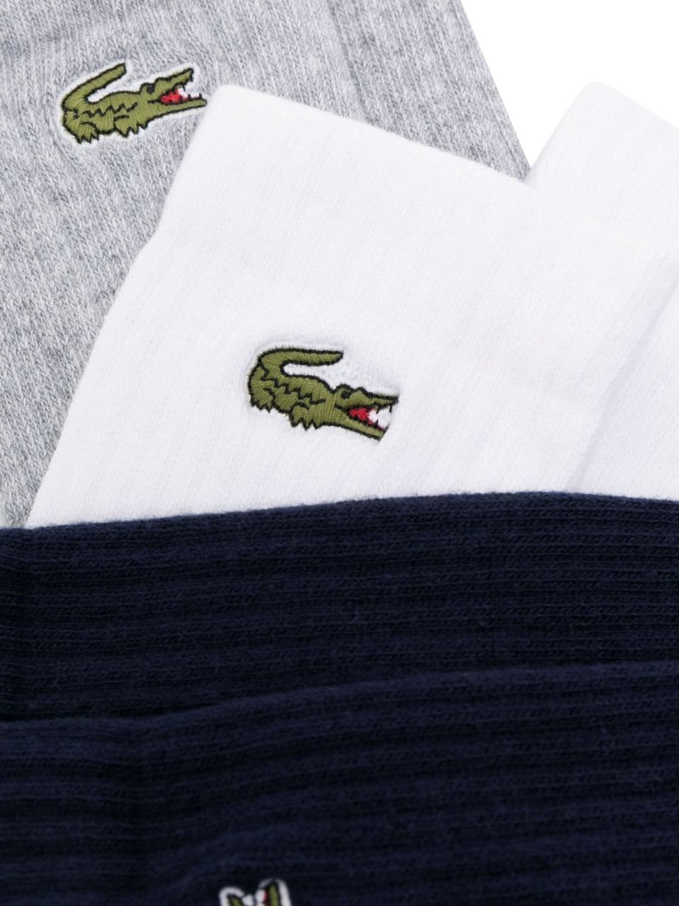 Lacoste chaussettes a patch logo Divers