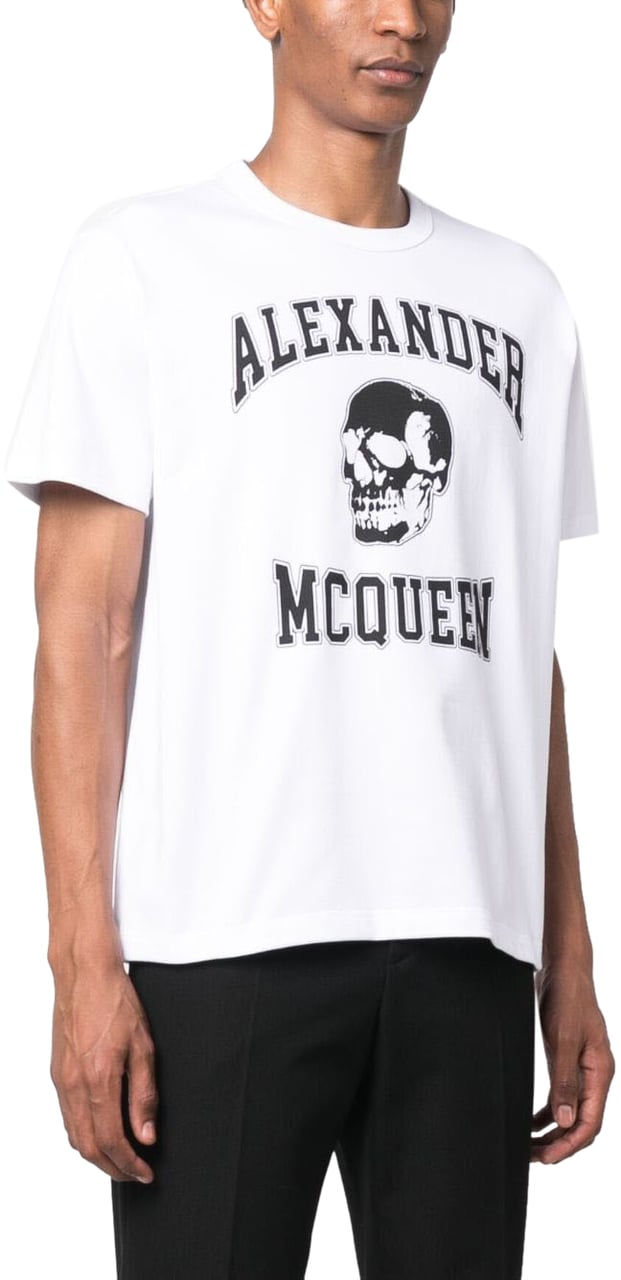 Alexander McQueen Alexander McQueen T-shirts and Polos White Wit
