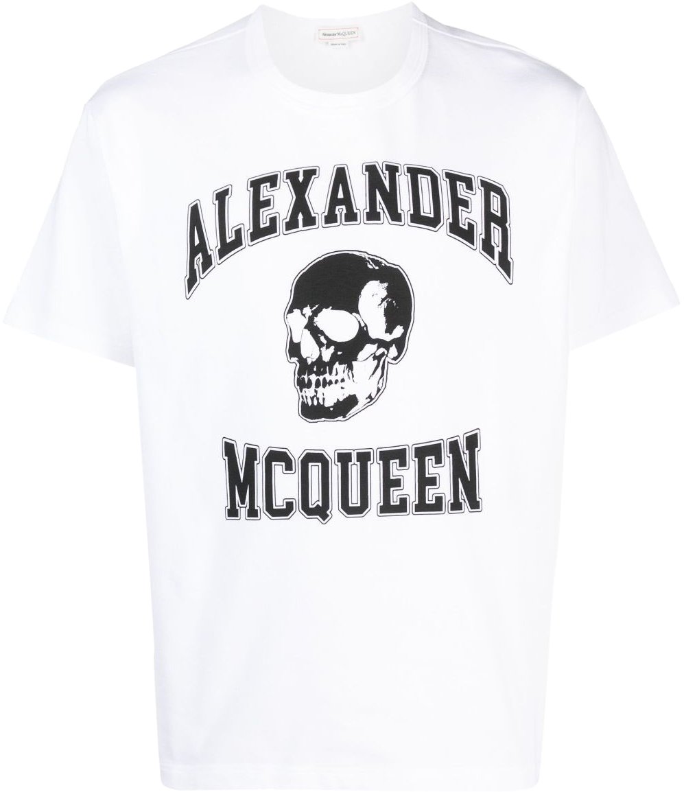 Alexander McQueen Alexander McQueen T-shirts and Polos White Wit