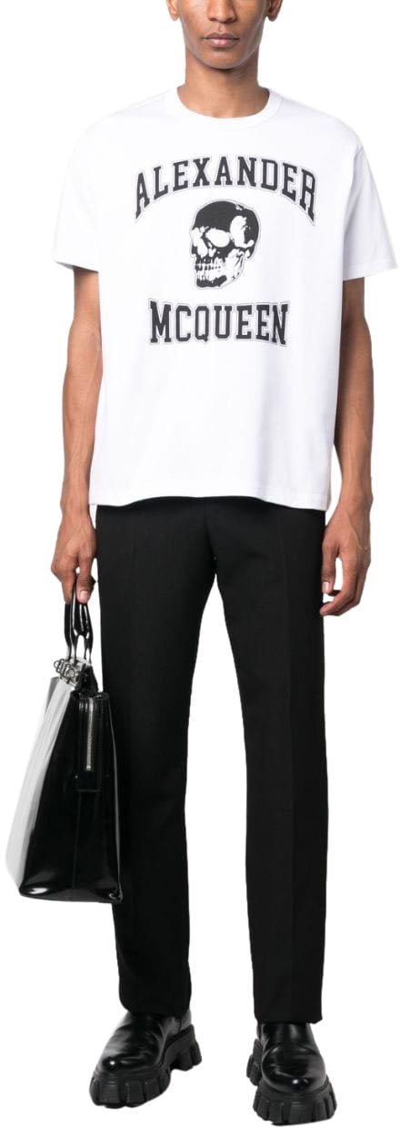 Alexander McQueen Alexander McQueen T-shirts and Polos White Wit