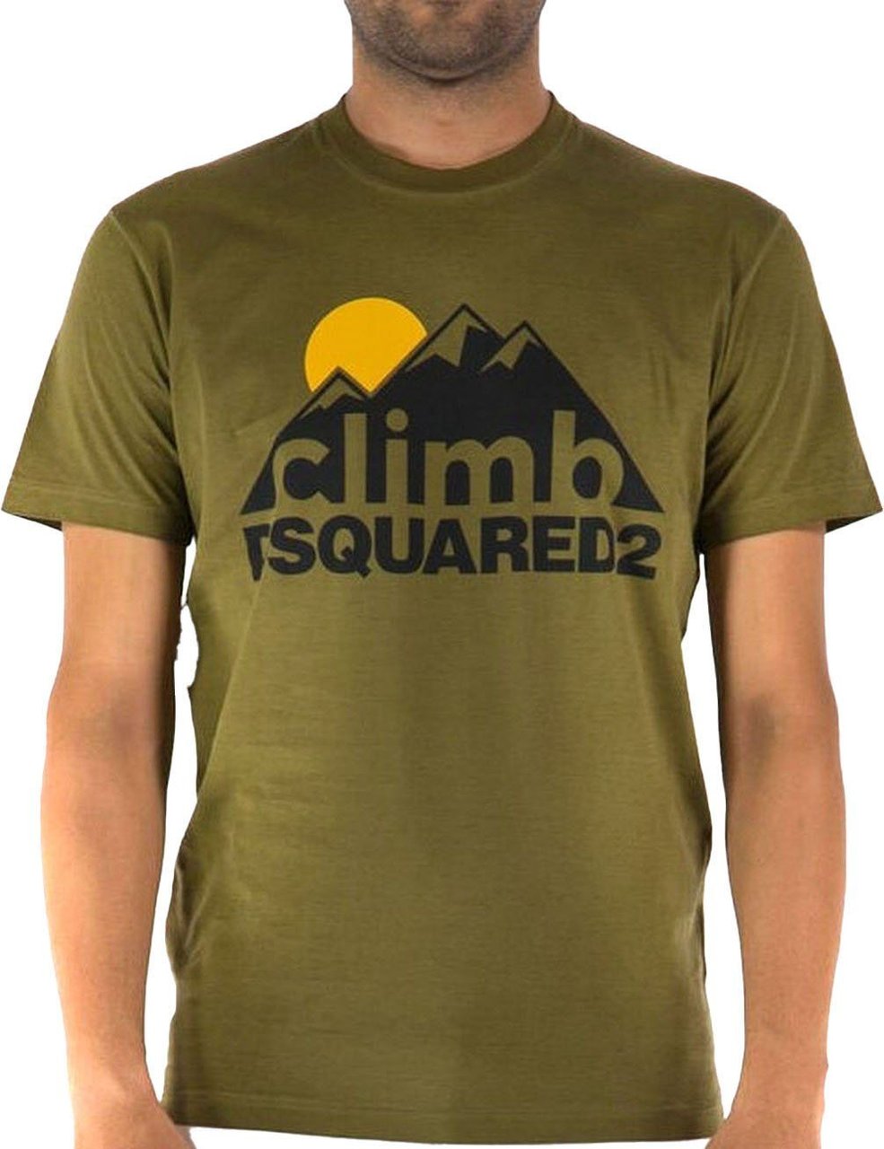 Dsquared2 T-shirt Green Groen