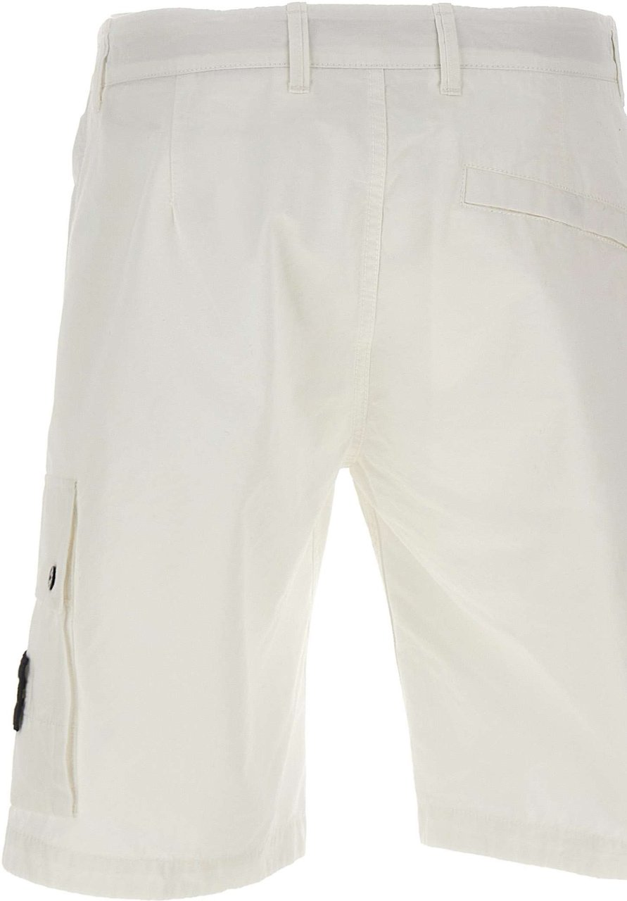 Stone Island Shorts White Wit