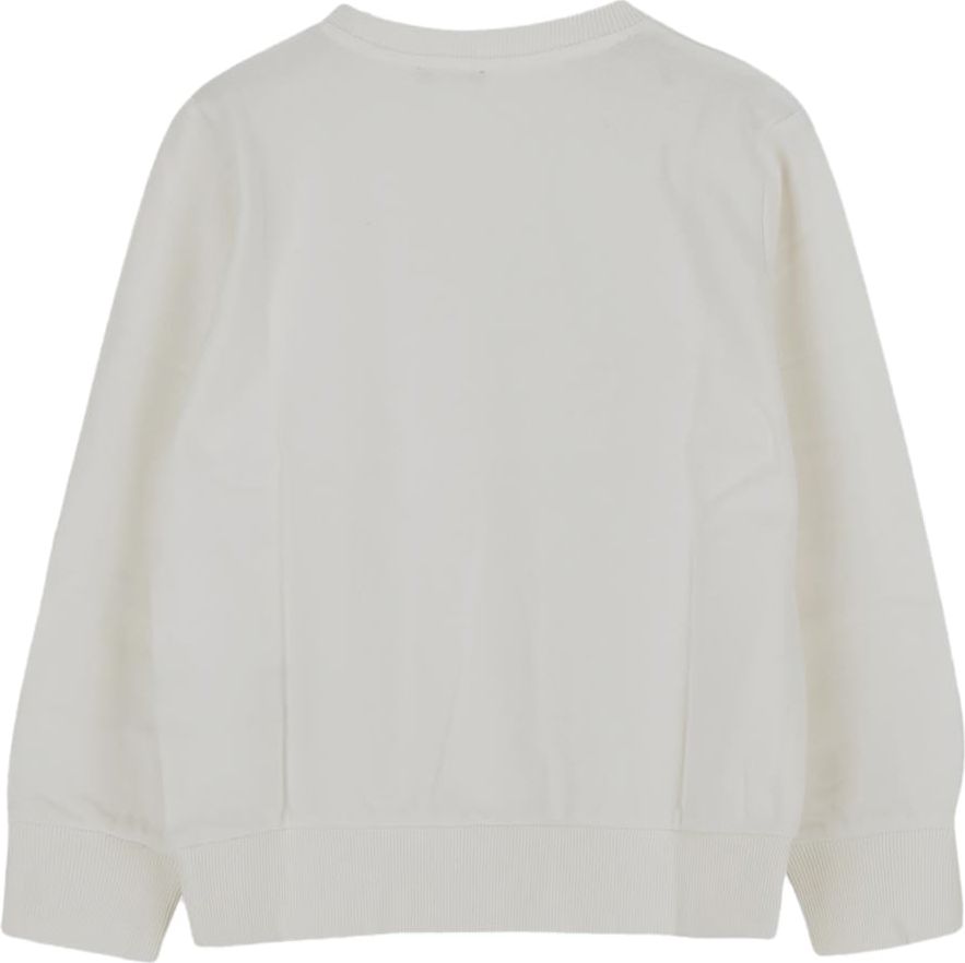 Balmain Cotton Sweatshirt Wit