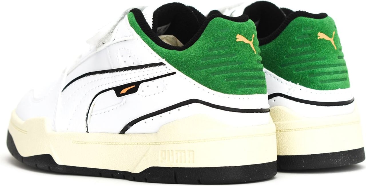 Puma Slipstream-Bball sneaker white-gree Wit