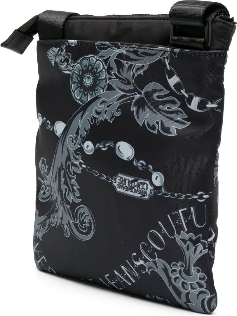 Versace Jeans Couture zwarte print tas Zwart