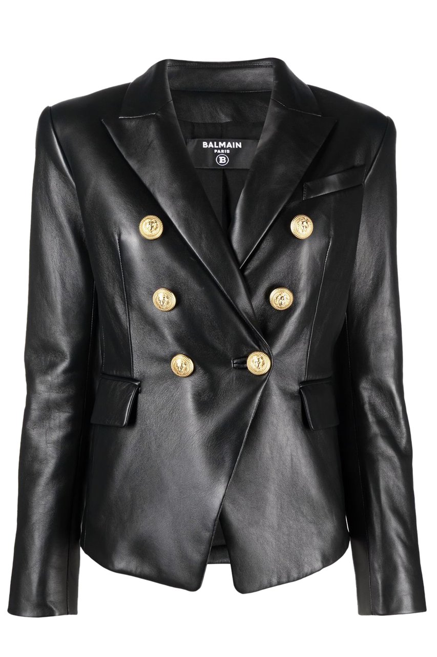 Balmain Jackets Black Zwart