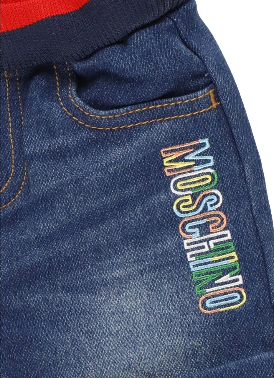 Moschino Shorts Blue Blauw