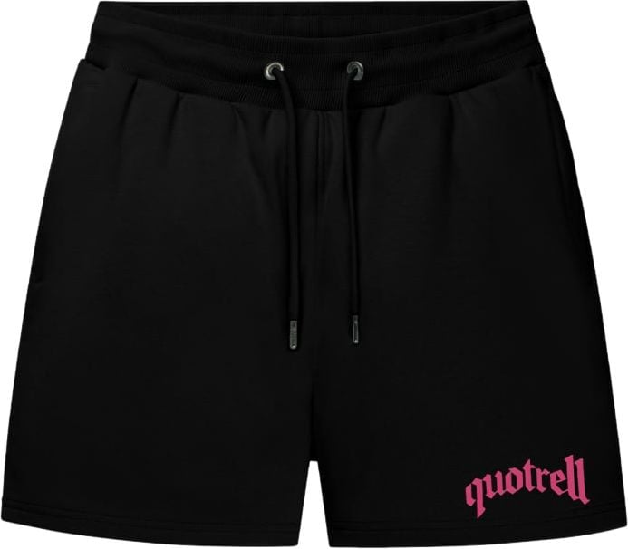 Quotrell Wing Shorts | Black / Fuchsia Zwart