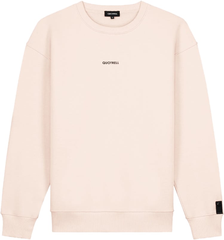 Quotrell Fusa Crewneck | Faded Pink / Black Roze