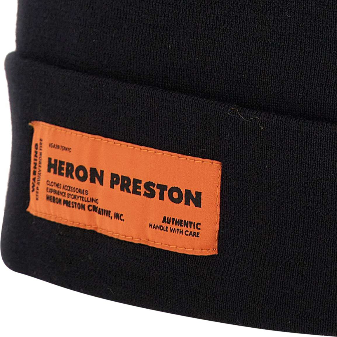 Heron Preston Heron Beanie black grey Zwart