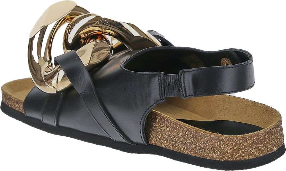 J.W. Anderson Chain-Link Slip-On Sandals Bruin