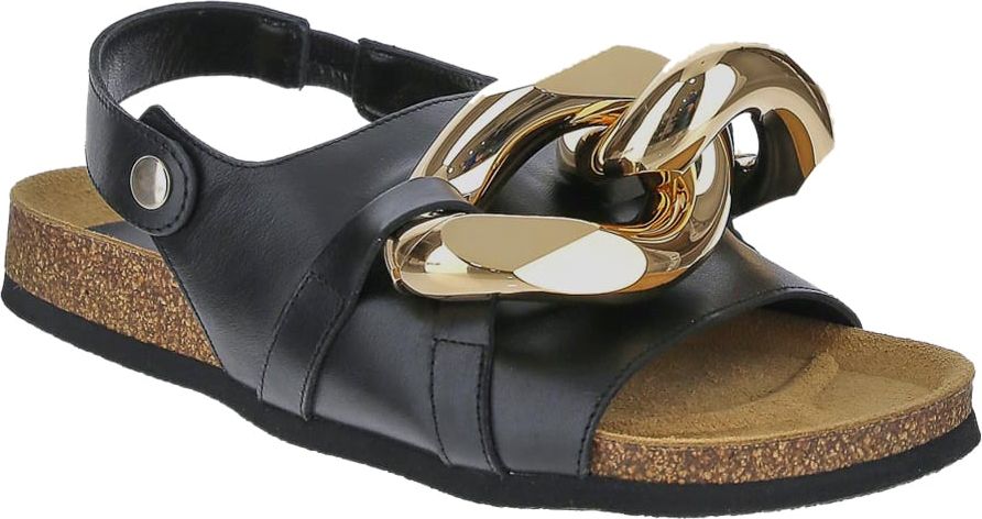 J.W. Anderson Chain-Link Slip-On Sandals Bruin