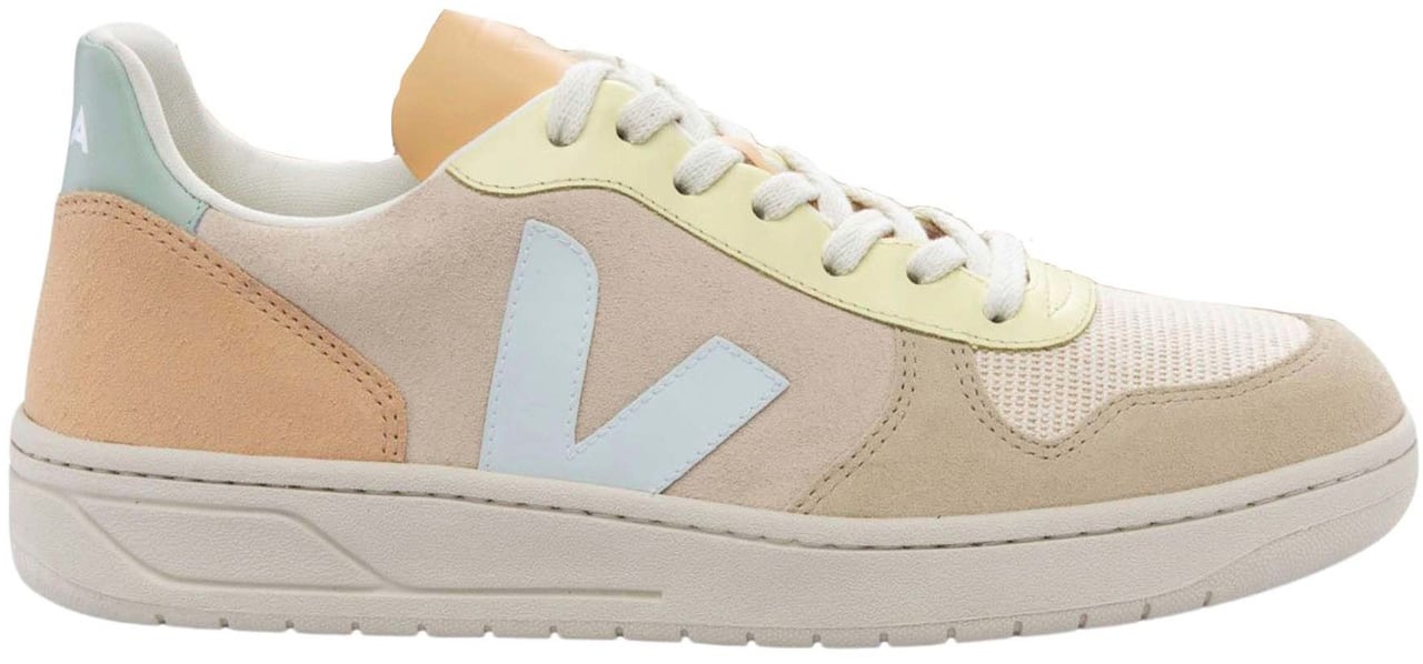 Veja Dames V-10 Suede Beige