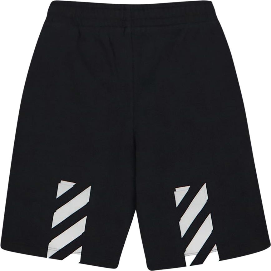 OFF-WHITE Rubber Arrow Sweat Shorts Zwart