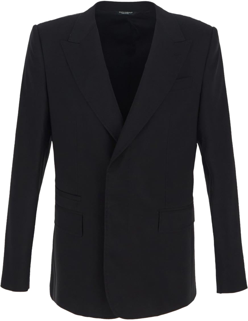 Dolce & Gabbana Black Blazer Divers