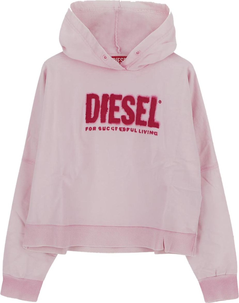 Diesel Hooded Sweatshirt Roze