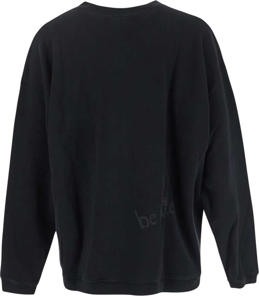ERL Tonal Logo Sweatshirt Zwart
