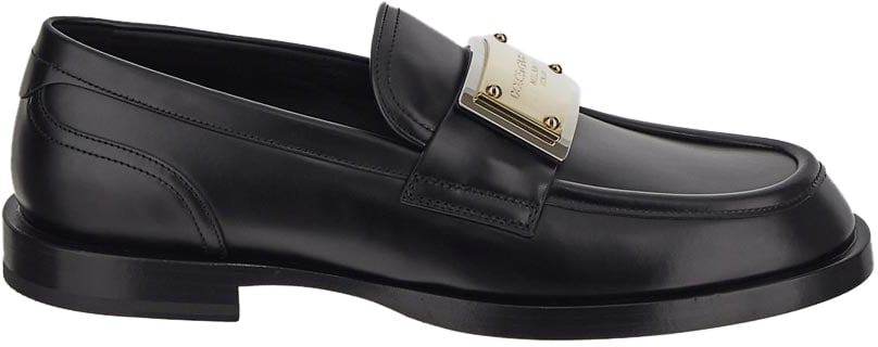 Dolce & Gabbana Flat Shoes Black Zwart