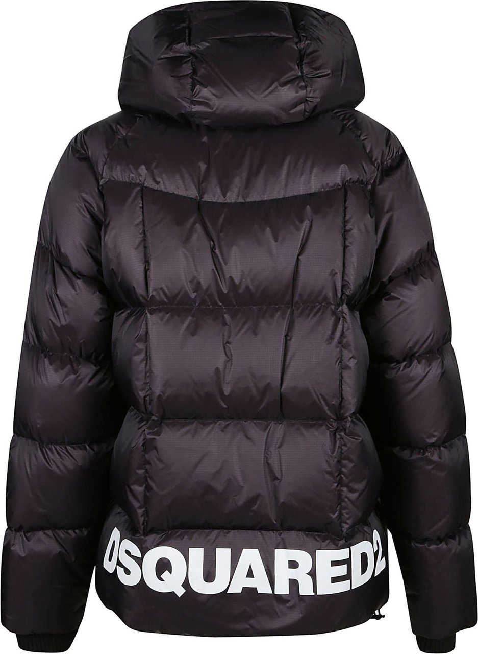 Dsquared2 Coats Black Zwart