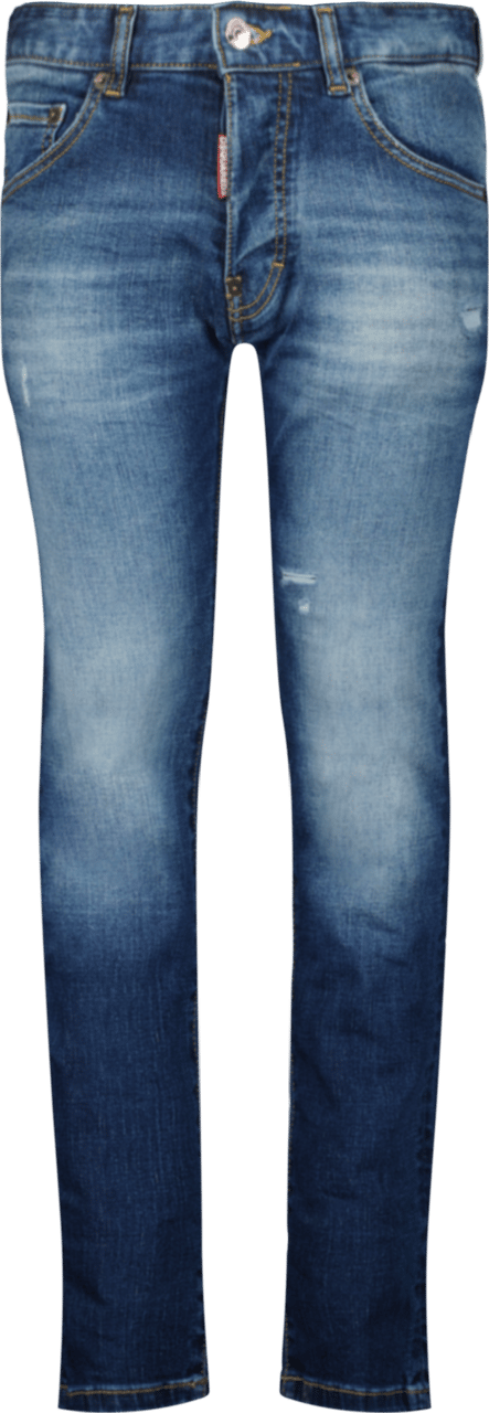 Dsquared2 Dsquared2 DQ0236 D0A4M kinder jeans blauw Blauw