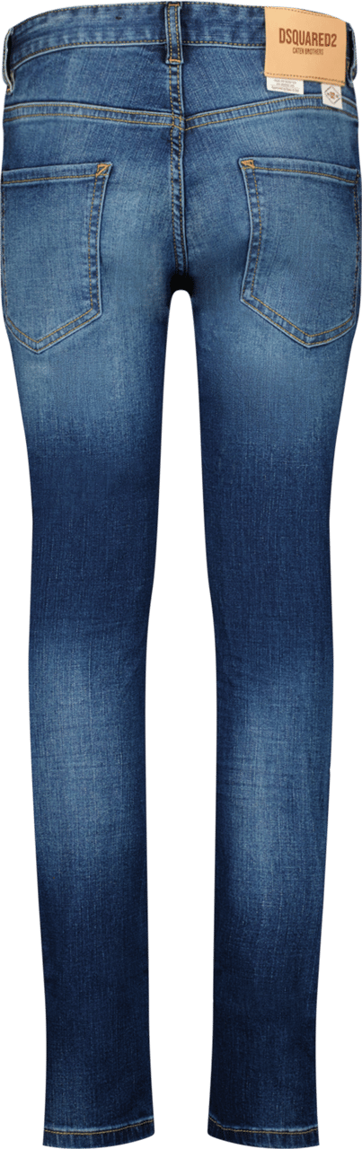 Dsquared2 Dsquared2 DQ0236 D0A4M kinder jeans blauw Blauw