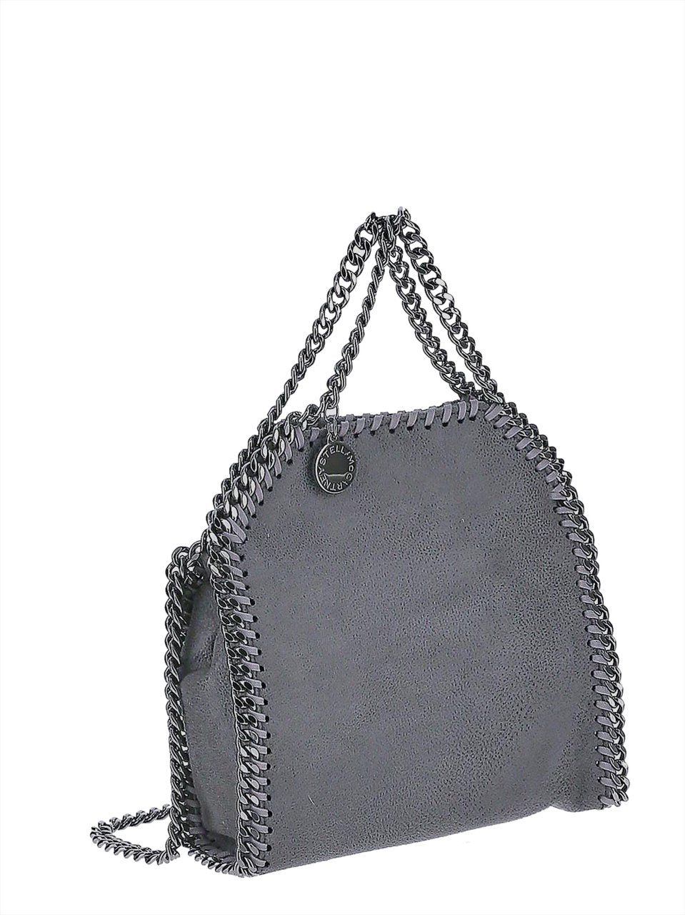Stella McCartney Falabella Tiny Tote Bag Grijs