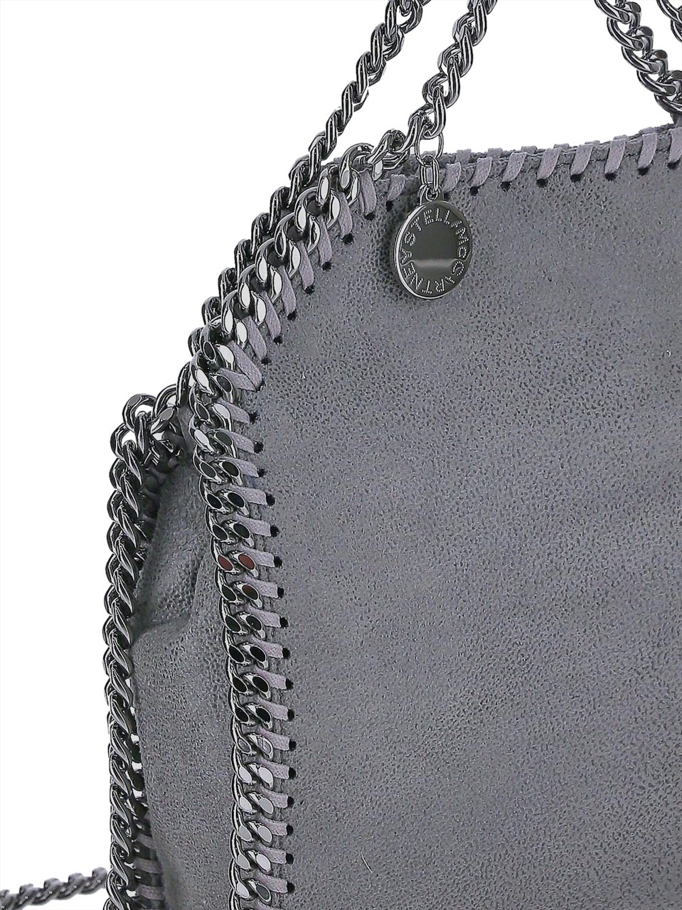 Stella McCartney Falabella Tiny Tote Bag Grijs