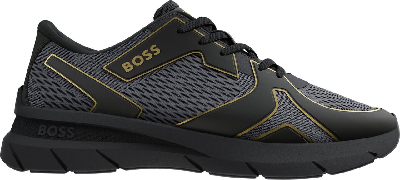 Hugo Boss Boss Heren Sneaker Zwart 50498933/007 OWEN Zwart