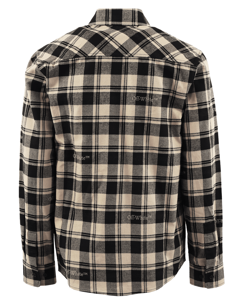 OFF-WHITE Check Flann Shirt Divers