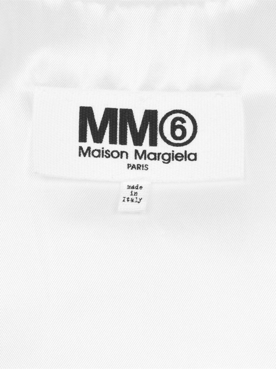 Maison Margiela Mm6 Logo Padded Tank Top Wit