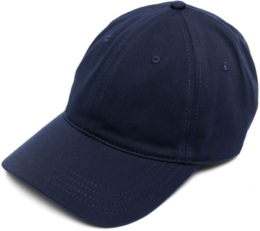 Lacoste casquette en coton Blauw