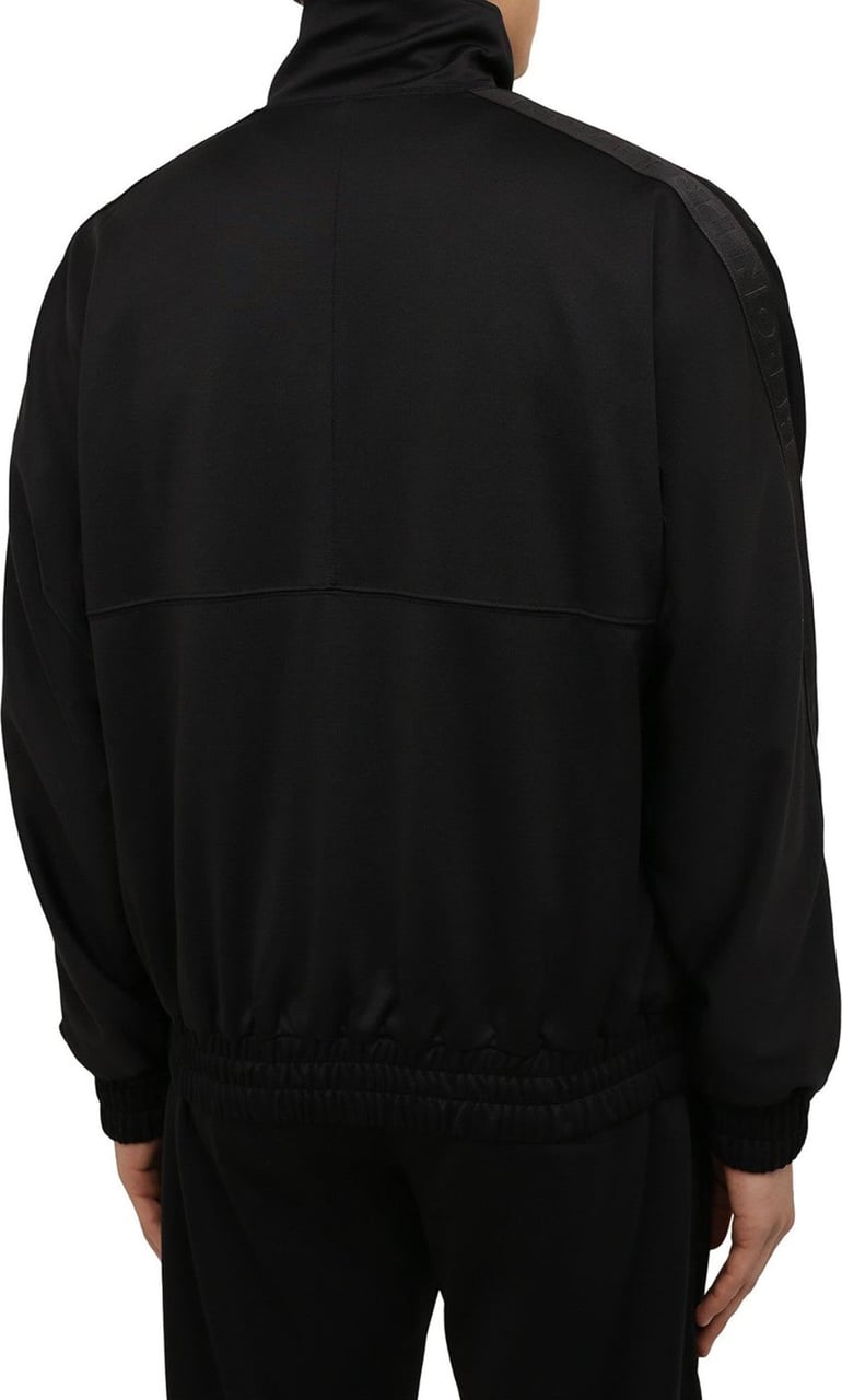Heron Preston Heron Preston Hooded Zipped Sweatshirt Zwart