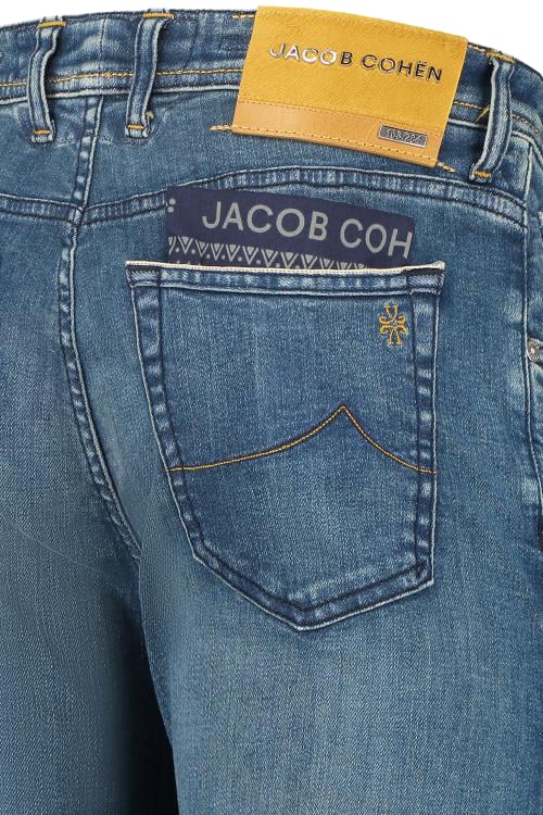 Jacob Cohen Trousers Denim ''nick Ltd'' Blauw