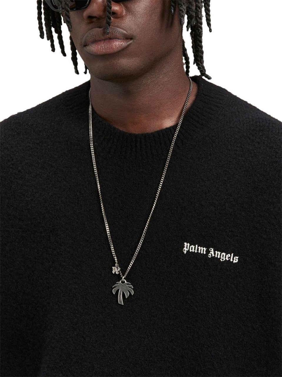 Palm Angels Basic Logo Sweater Zwart