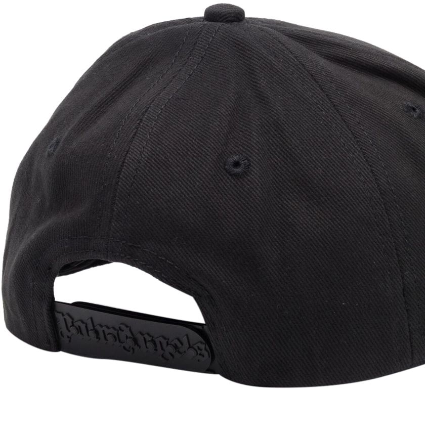 Palm Angels Cappellino con visiera Palm Tree Sketch nero Zwart