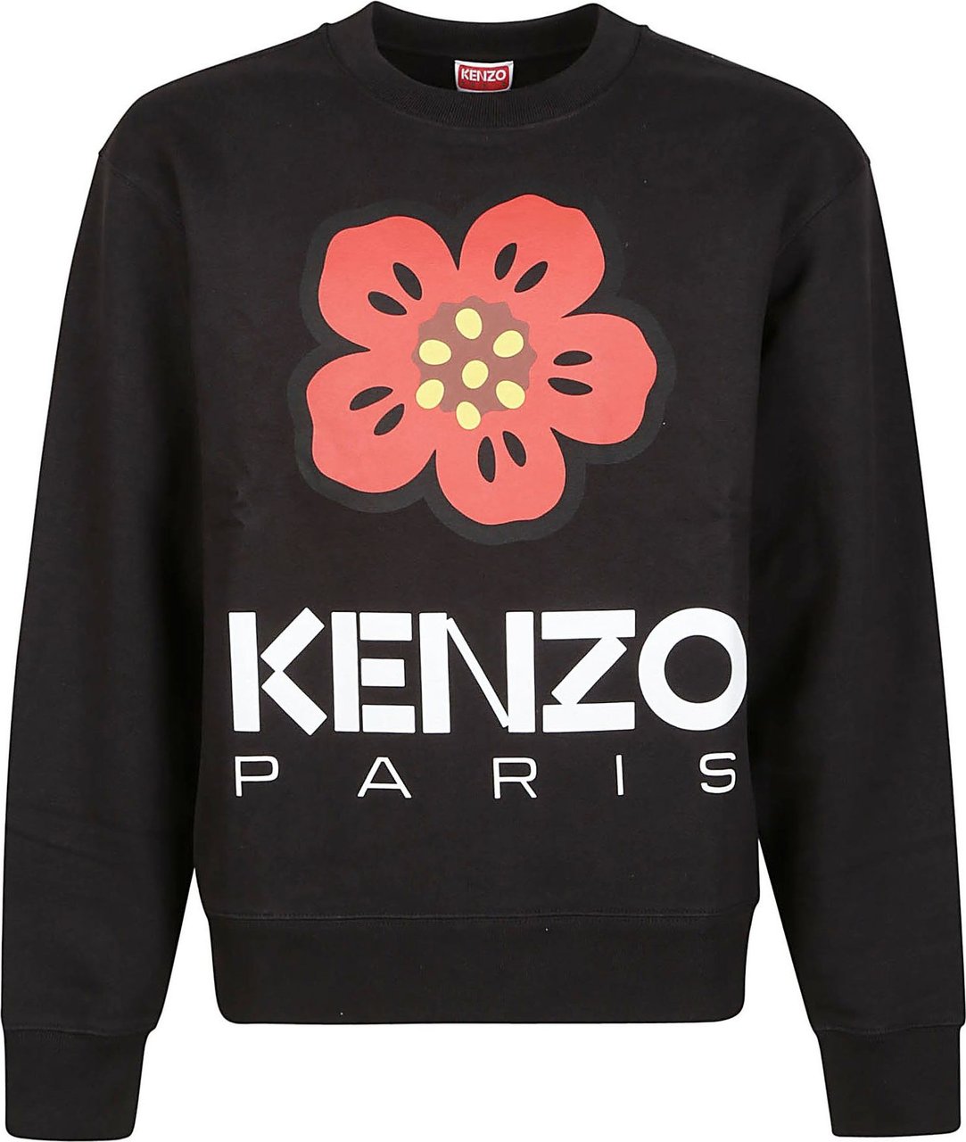 Kenzo Boke Flower Sweatshirt Black Zwart
