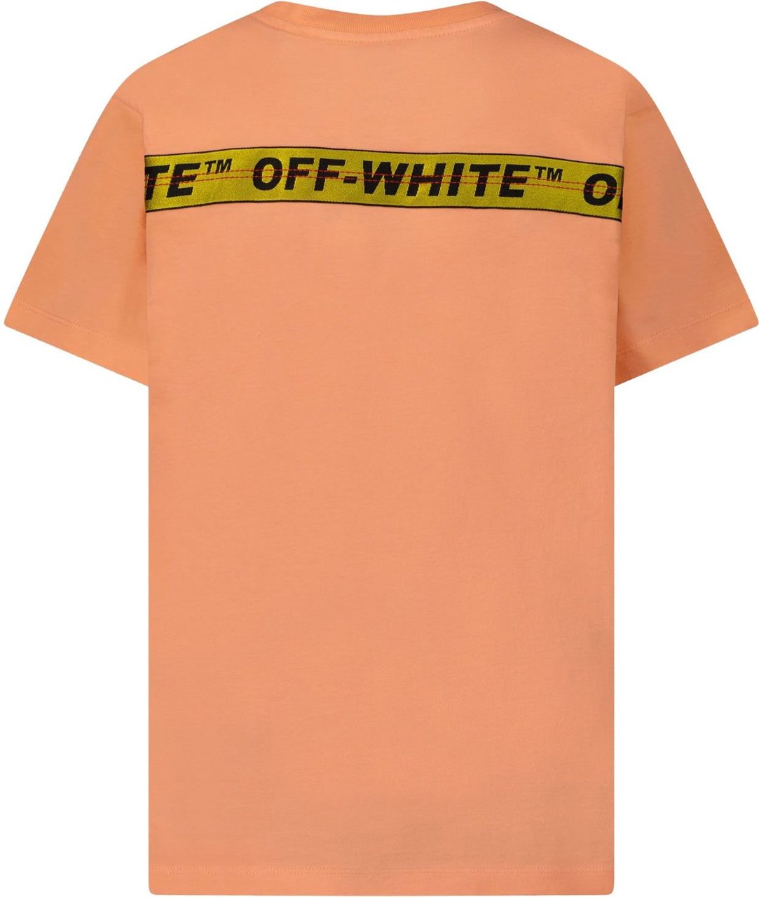 OFF-WHITE Off-White OBAA005S23JER001 kinder t-shirt zalm Oranje