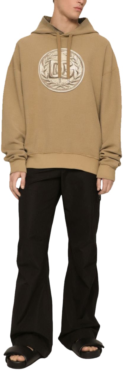 Dolce & Gabbana Cotton Cargo Trousers Zwart
