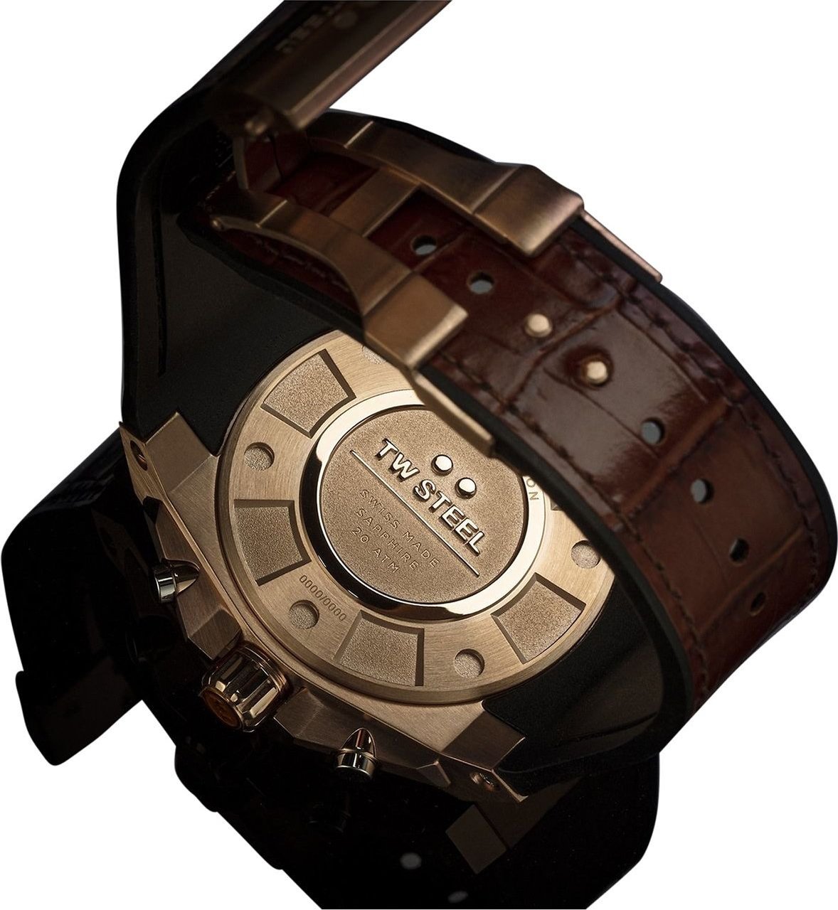 TW Steel ACE132 Genesis Limited Edition heren horloge 44 mm Rood