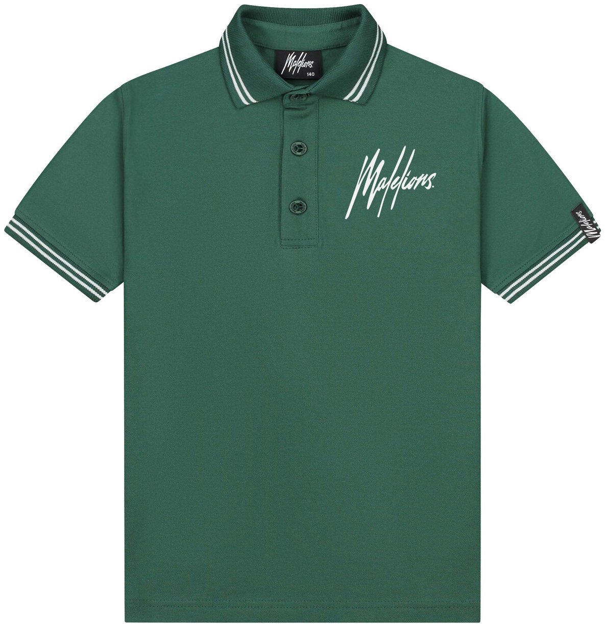 Malelions Junior Signature Polo Groen