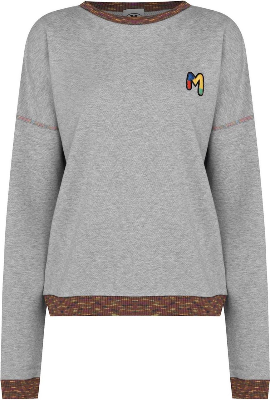 Missoni M Logo Sweatshirt Grijs