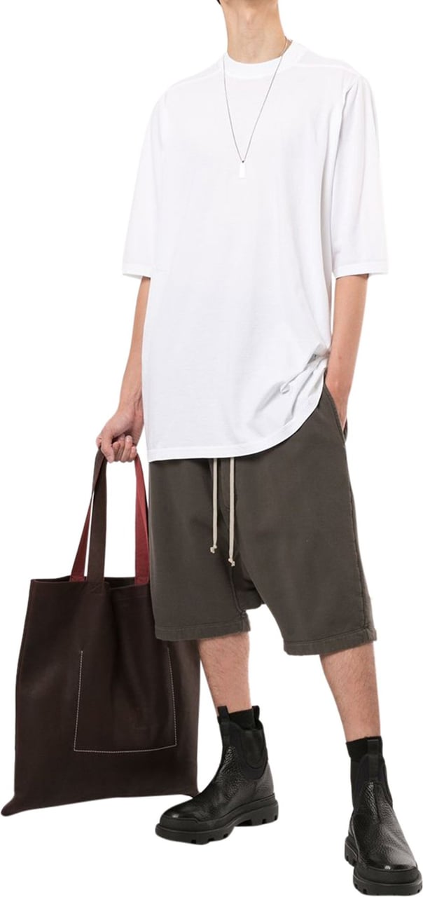 Rick Owens Oversize Jumbo T-shirt Wit